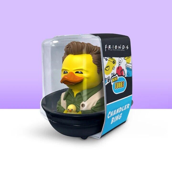 Mini TUBBZ Friends - Chandler 1st Ed Collectible Duck Fig Gift In Stk NOW - SOScollectible