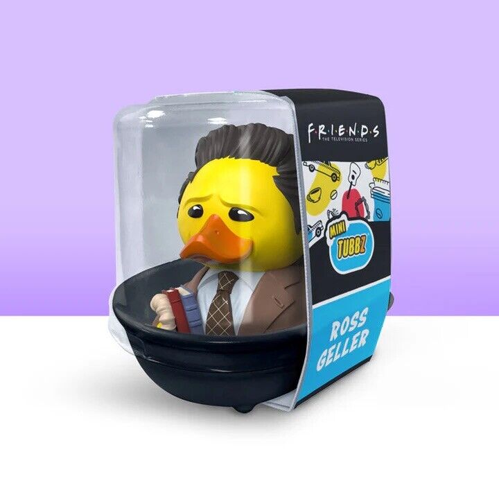 Mini TUBBZ Friends - Ross 1st Ed Collectible Duck Fig Toy Gift In Stk NOW - SOScollectible