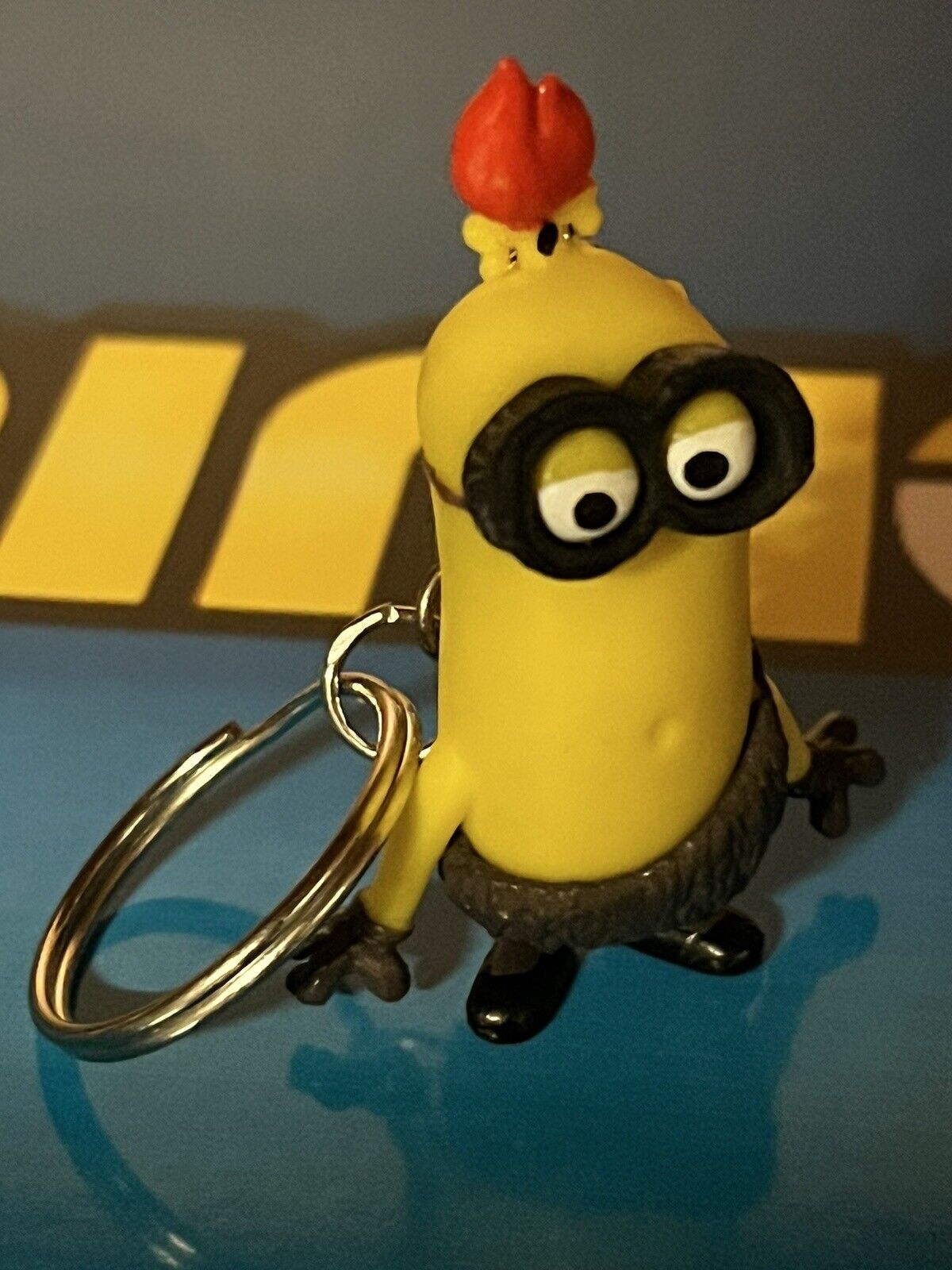 Minions Despicable Kevin Stuart Bob Keyring Gift Keychain Pendant gift Bag Charm - SOScollectible