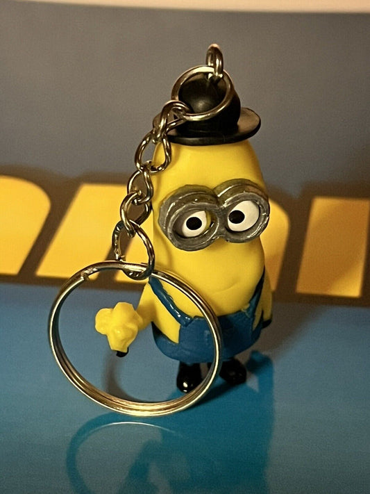 Minions Despicable Kevin Stuart Bob Keyring Gift Keychain Pendant gift Bag Charm - SOScollectible