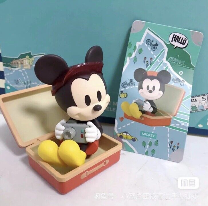 MINISO Disney ‘ MICKEY Travel Series Confirmed Blind Box Figure Toys 🇬🇧 Sealed - SOScollectible