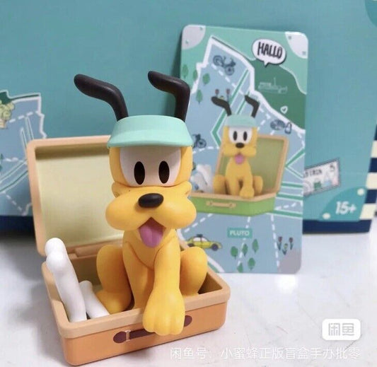 MINISO Disney ‘ Pluto Travel Series Confirmed Blind Box Figure Toys 🇬🇧 Sealed - SOScollectible