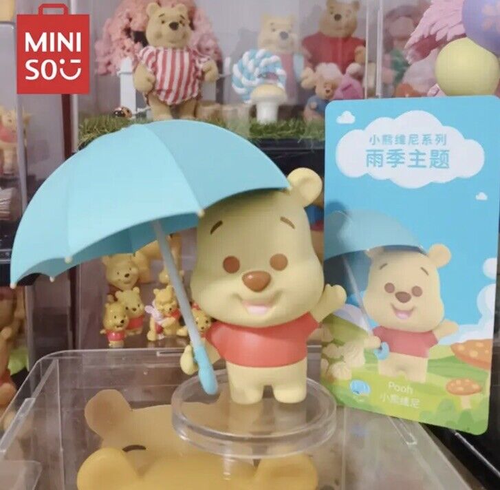 MINISO ‘ OWL ‘ Winnie The Pooh Series Rainy Season Blind Box Disney Figure - SOScollectible