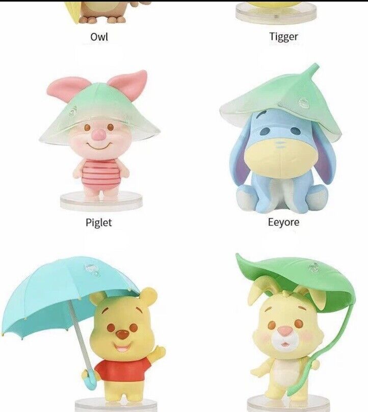 MINISO ‘ OWL ‘ Winnie The Pooh Series Rainy Season Blind Box Disney Figure - SOScollectible