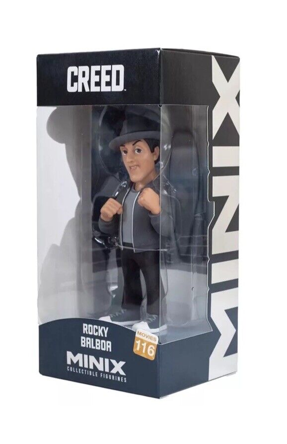 Minix Creed Rocky Figure In Hat Gift Official Boxing Gift In Stk Now Cult - SOScollectible