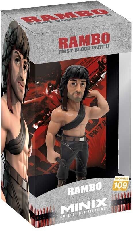 Minix Figures Rambo With Bow First Blood Part 2 Action Figure NEW Cult Ltd Ed - SOScollectible