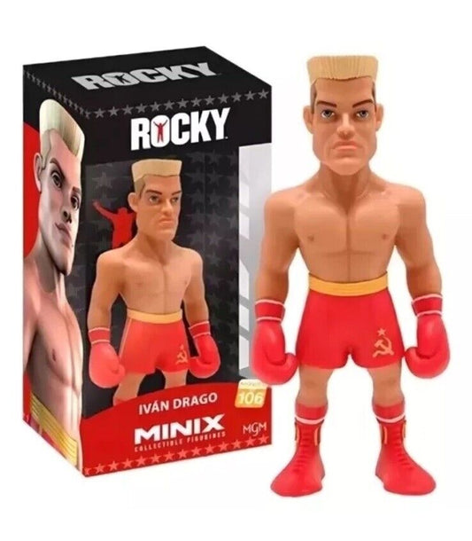 Minix Ivan Drago - Rocky IV Official 12cm Figurine Cult Boxing Gift In Stock Now - SOScollectible