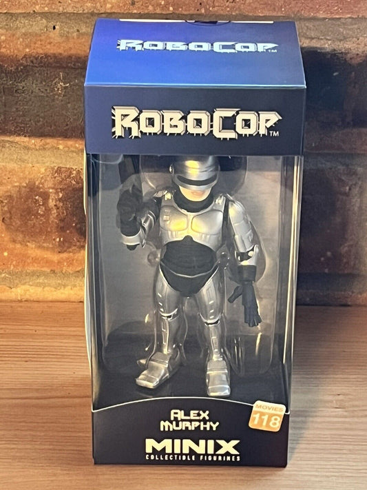 Minix Robocop Alex Murphy Action Figure Cult Movie Ltd Ed 12cm Boxed In Stock - SOScollectible