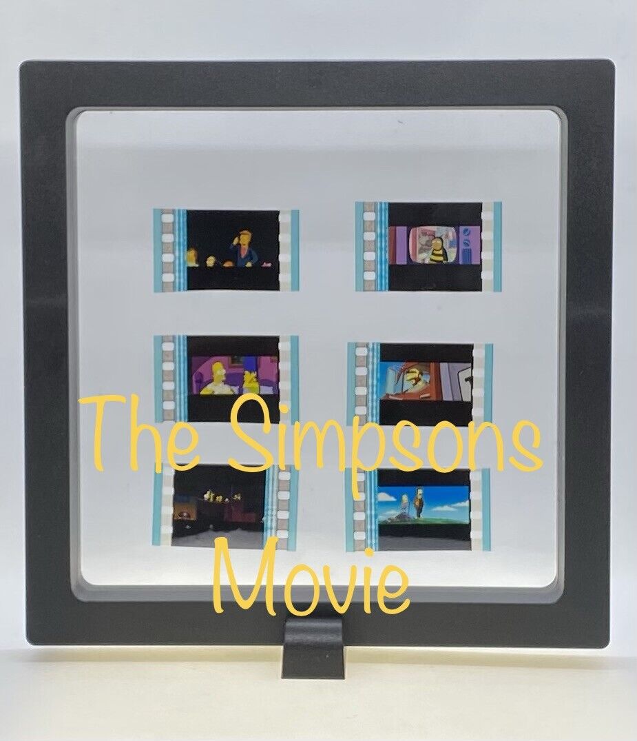 Mounted Original 35mm Film Cells Bambi Avatar American Gangster Alice Wonderland - SOScollectible