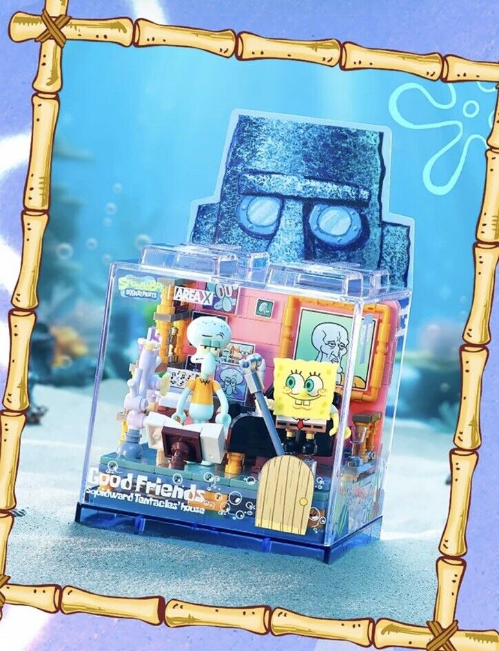 Mr Krabs Crab Castle Good Friends Spongebob Squarepants Building Blocks Grail - SOScollectible