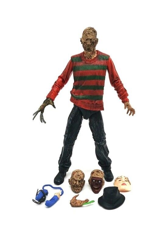 NECA Fred Freddy Krueger 30th Nightmare On Elm Street 7" Action Figure Toy Gift - SOScollectible