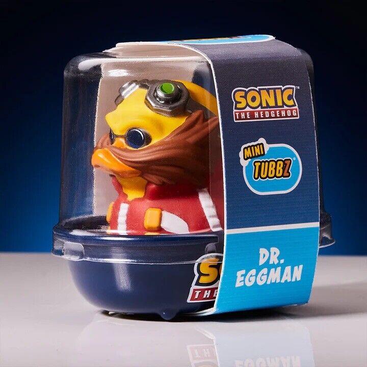 NEW MINI TUBBZ DUCK SONIC THE HEDGEHOG - Dr Eggman Robotnix Collect Set - SOScollectible