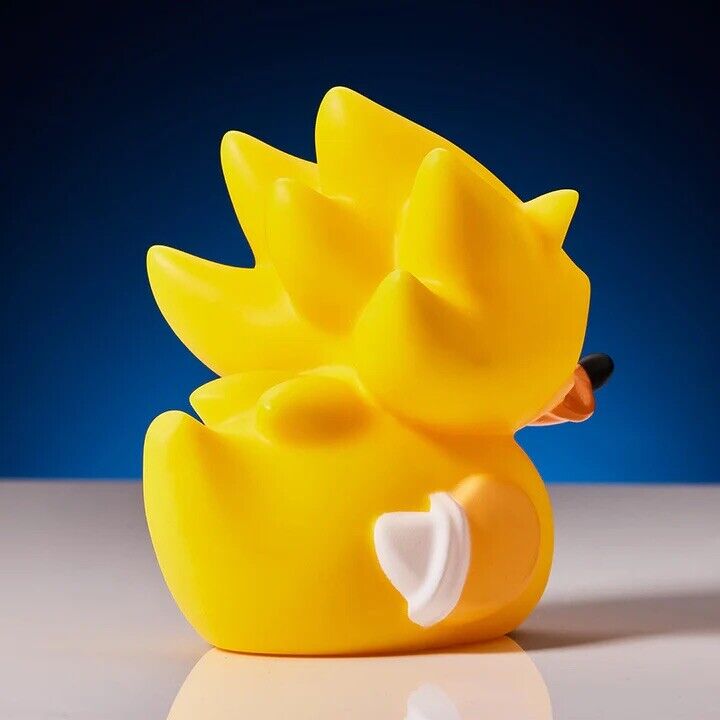 NEW MINI TUBBZ DUCK SONIC THE HEDGEHOG - Super Sonic - New Collect Set Gift - SOScollectible