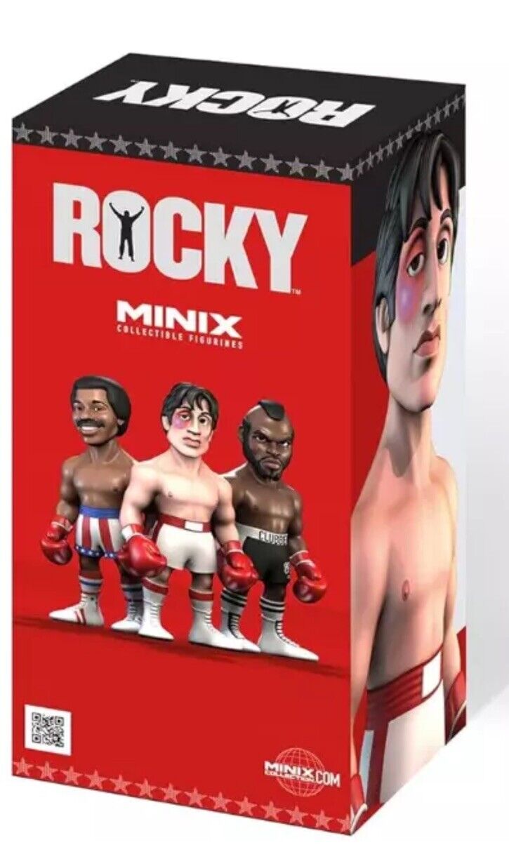 [NEW] MINIX Bandai Rocky Balboa Sylvester Stallone Action Figure Collectible - SOScollectible