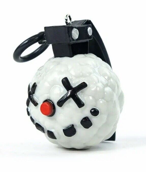 NEW OFFICIAL FORTNITE SNOWBALL GRENADE 3D CHRISTMAS ORNAMENT GAMER DECORATION - SOScollectible