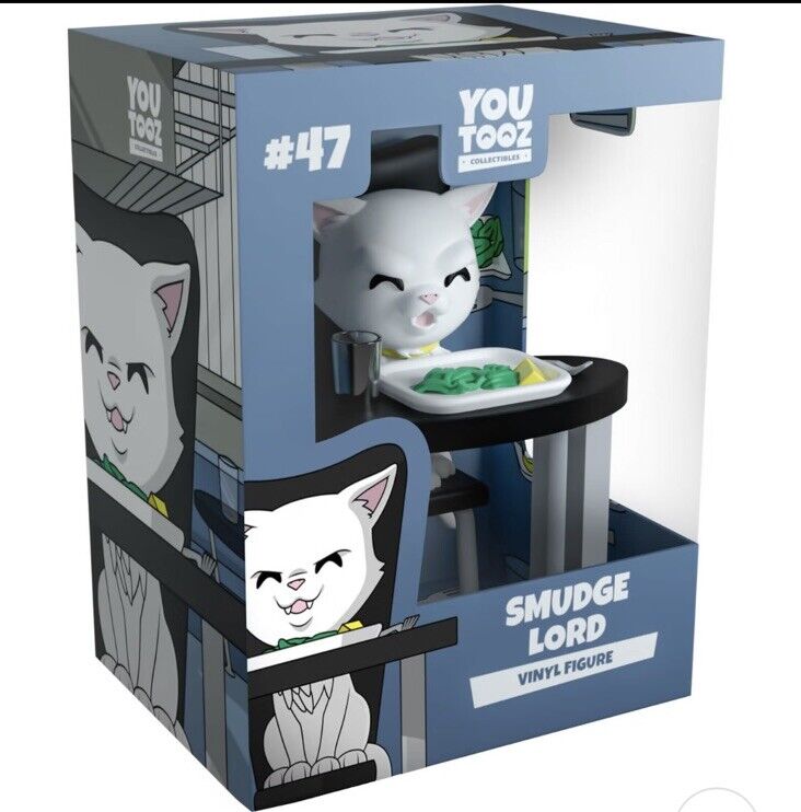 NEW SOLD OUT Limited Edition YouTooz Smudge Lord Cat #47 Meme Collect Protector - SOScollectible