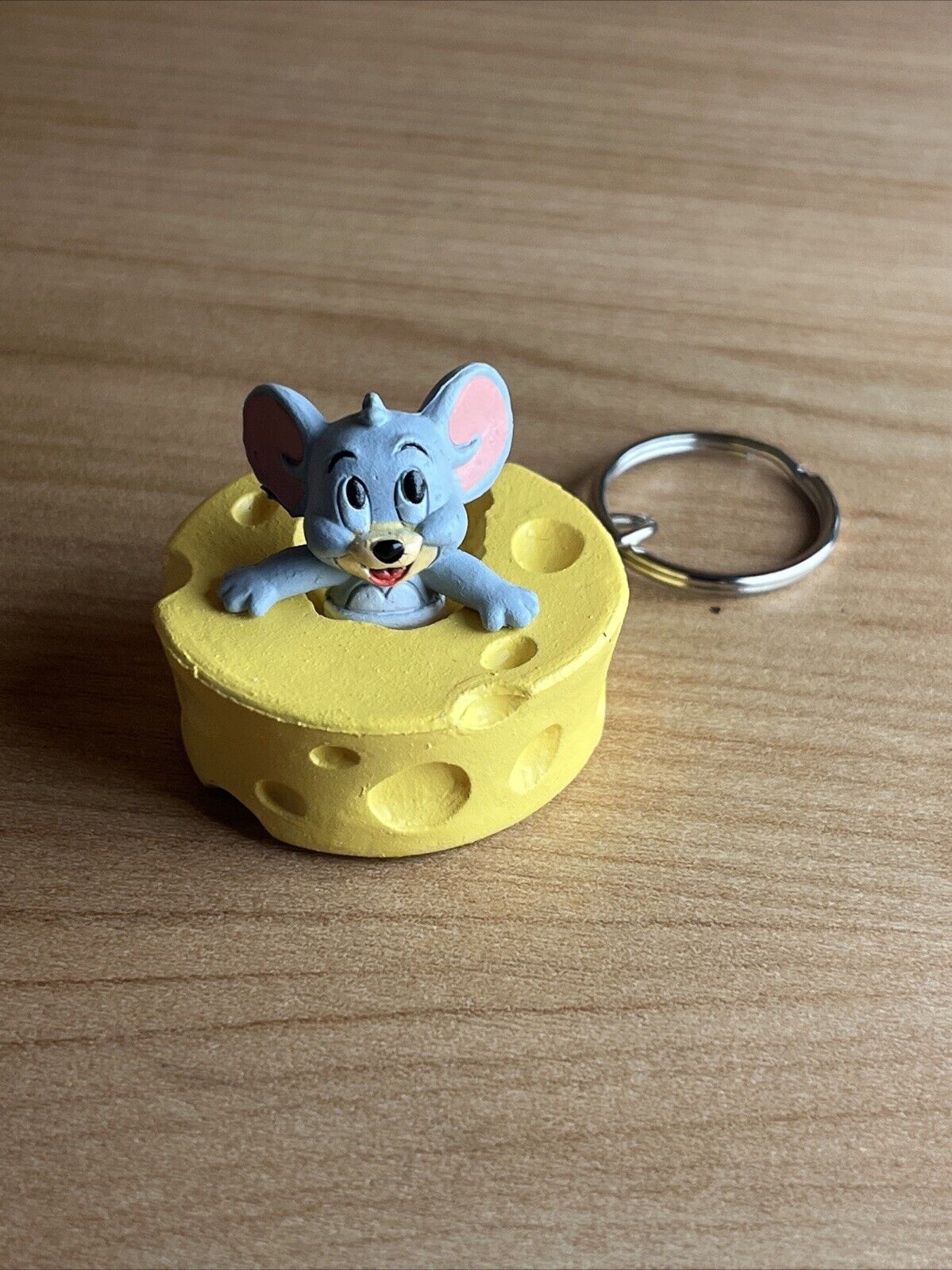 NIBBLES CHEESE Tom & Jerry 3D Keyring Keychain Cartoon Cat Mouse gift bag - SOScollectible