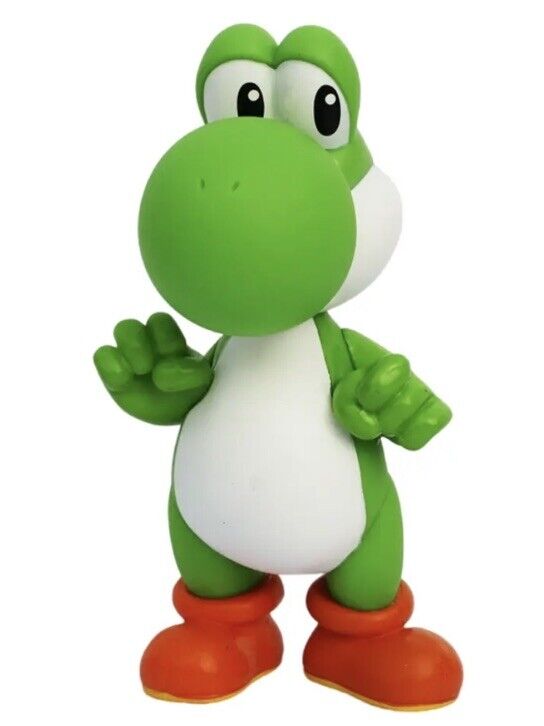 Nintendo Super Mario - YOSHI - 12 cm Toy Figurine Doll Hard Plastic New￼ - SOScollectible