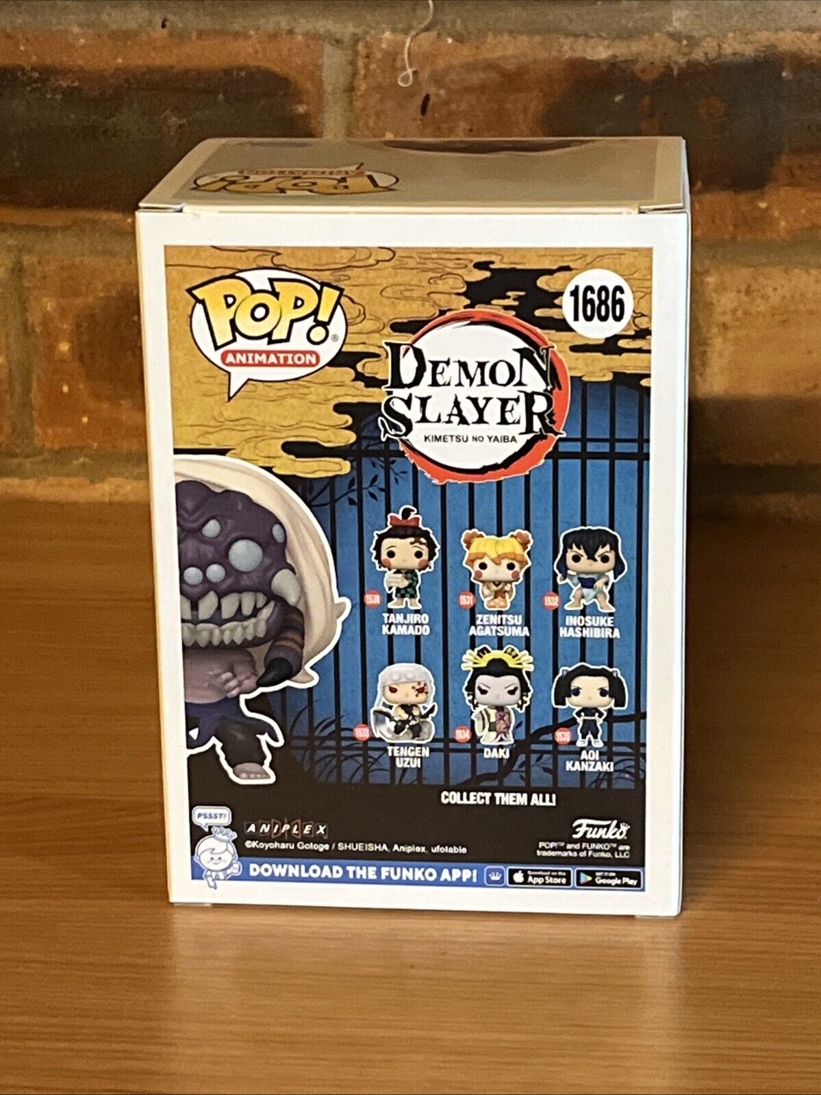 NYCC 2024 OFFICIAL STICKER FUNKO POP! DEMON SLAYER SPIDER FATHER IN STK Now - SOScollectible