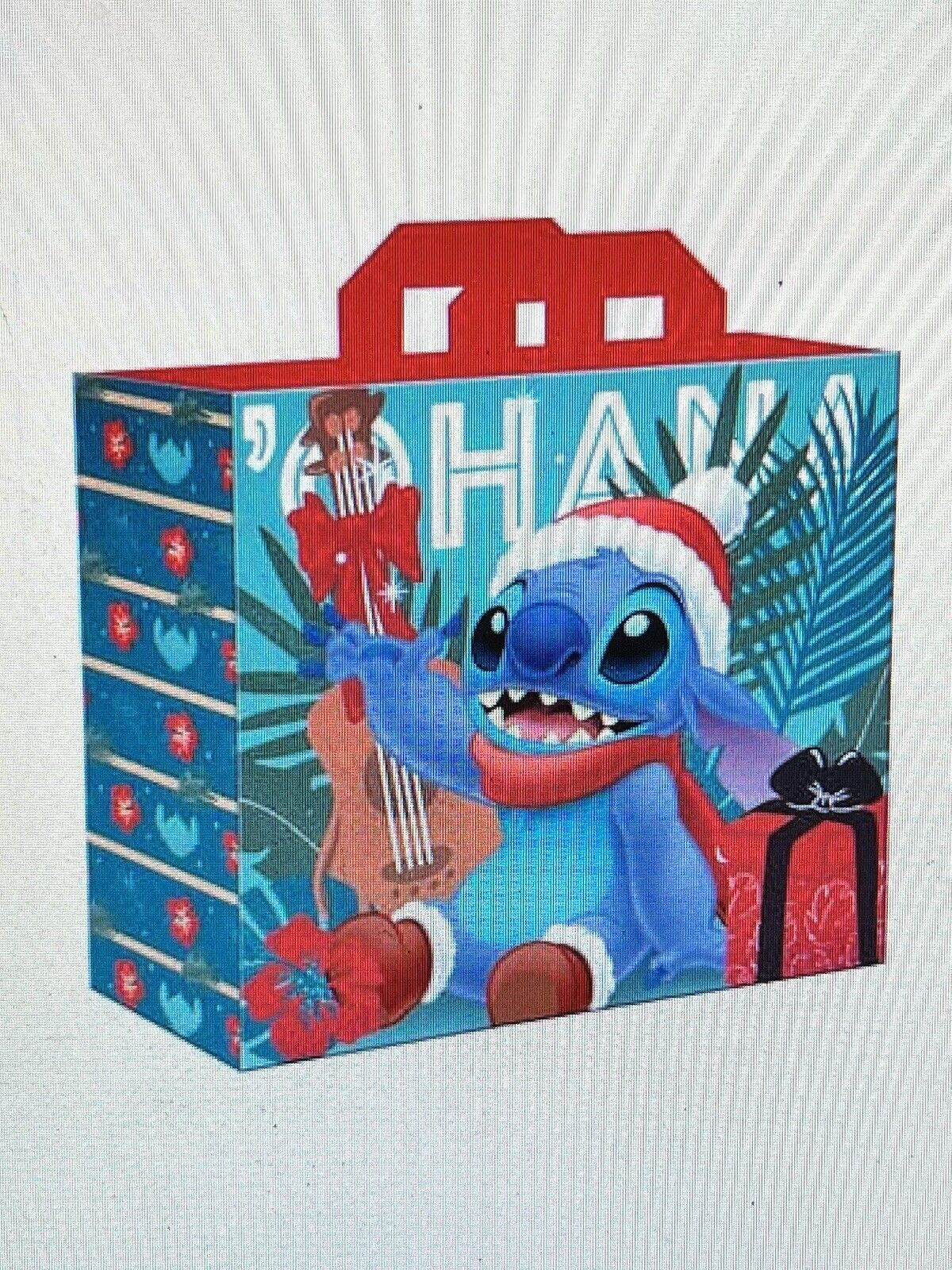 Official Disney Lilo and Stitch Xmas TOTE SHOPPING Bag Stocking Hot Product - SOScollectible