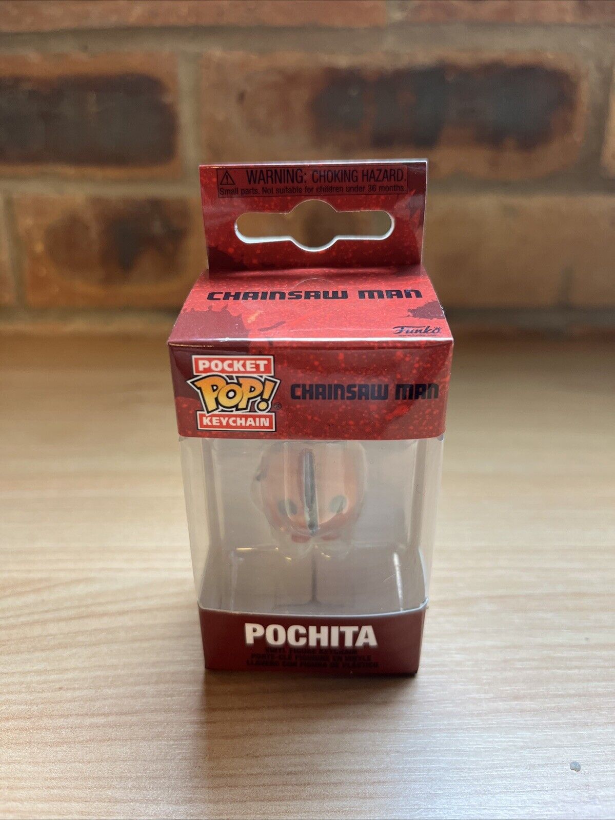 Official Funko Chainsaw Man Pochita Pop Vinyl Key Ring Anime Hot In Stk Now - SOScollectible