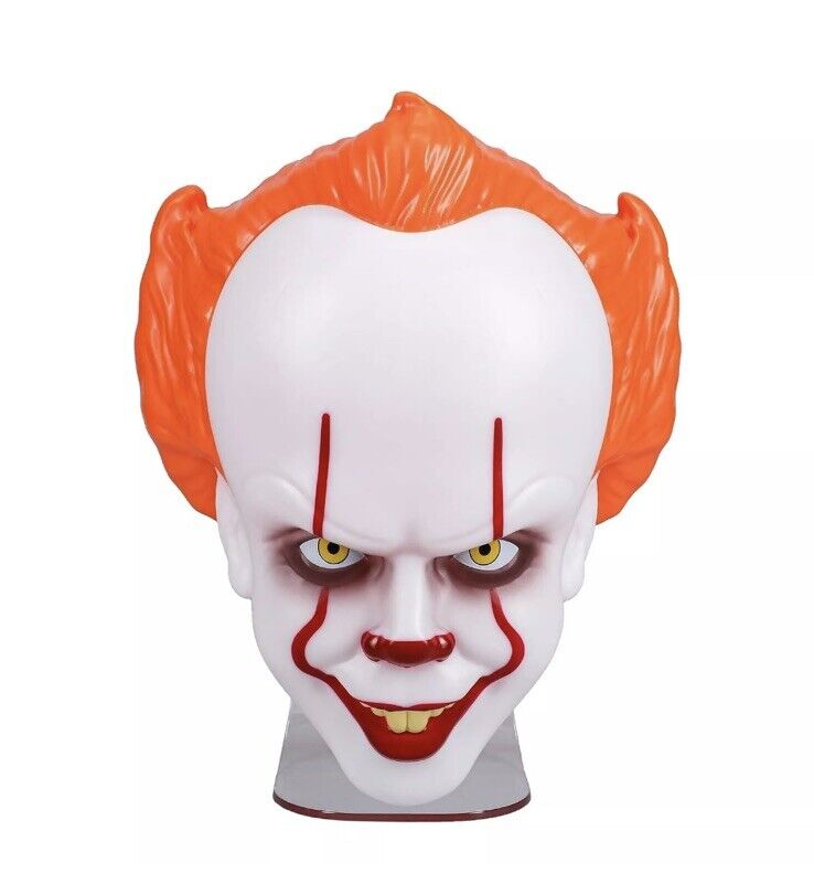 Official IT Pennywise Mask Light, Free Standing Wall Mountable Halloween Gift - SOScollectible