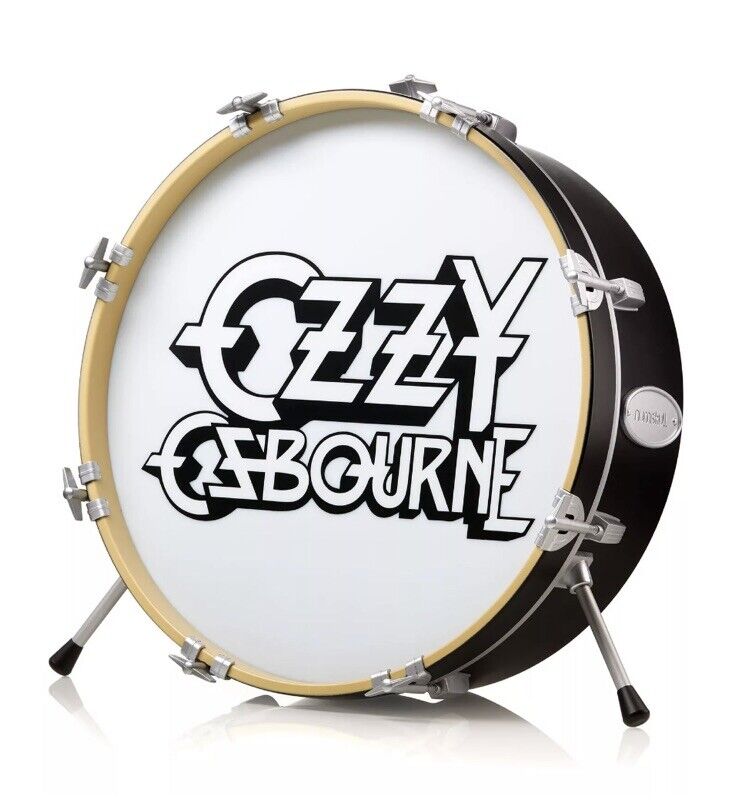 Ozzy Osbourne Logo Drum Desk Lamp Wall Light / Night Light Official Merchandise - SOScollectible