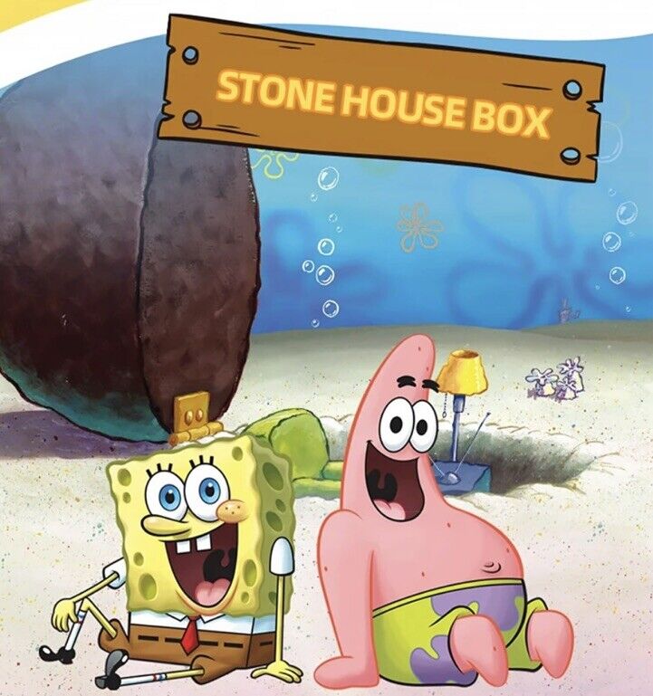 Patrick Star Bricks Stone House Good Friends Spongebob Squarepants Building - SOScollectible