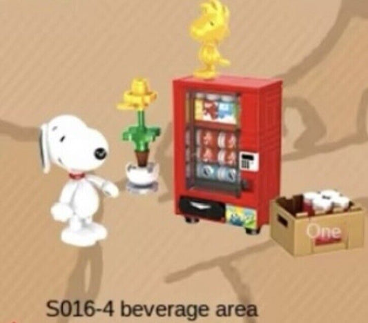 Peanuts Snoopy Supermarket Blocks box ‘ Wines & Spirits ‘ 8 To Collect Set Gift - SOScollectible