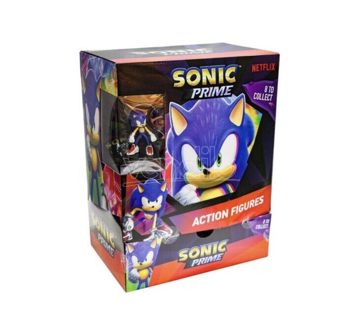 P.M.I. 4x Official Sonic Prime Capsule Pack S1 Action Figure 4x Random Balls - SOScollectible