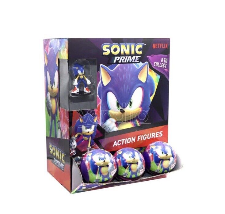 P.M.I. 4x Official Sonic Prime Capsule Pack S1 Action Figure 4x Random Balls - SOScollectible