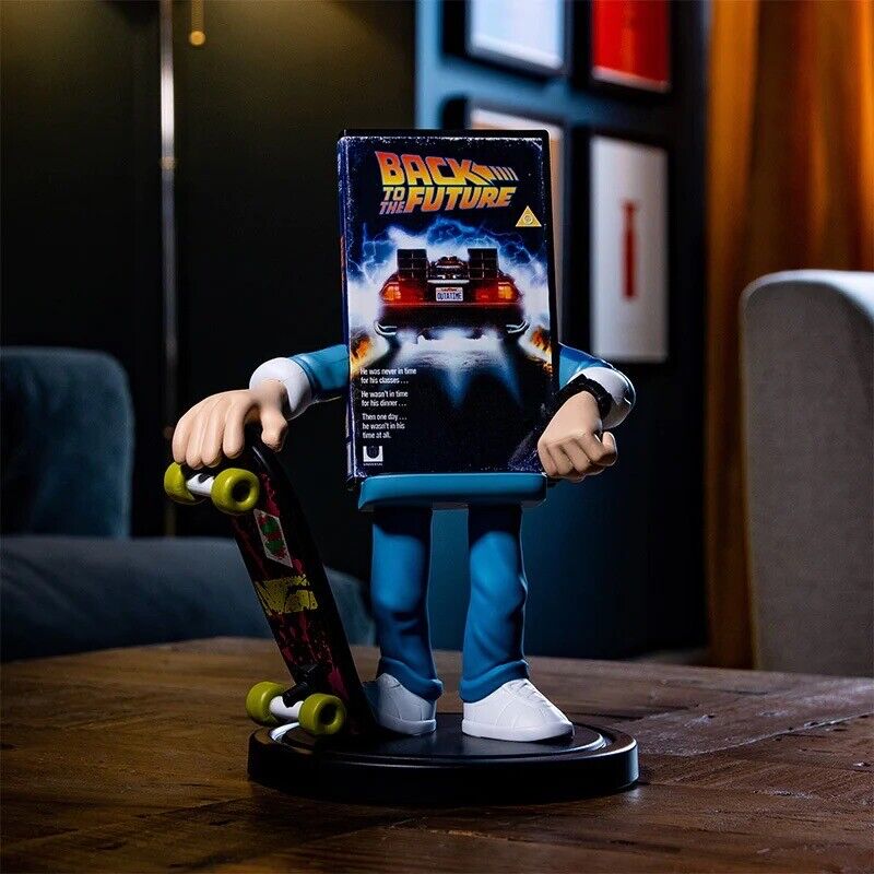 Pop Back To Future Marty Checking Watch Vinyl Fig Wireless Charging Collectible - SOScollectible