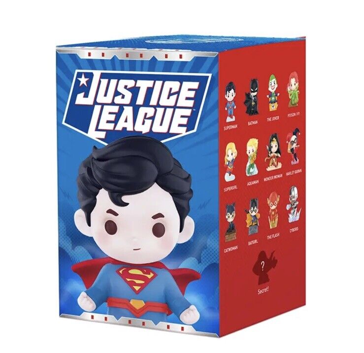 POP MART Warner DC Justice League 1x Random Series Blind box Figure Gift 🇬🇧 - SOScollectible