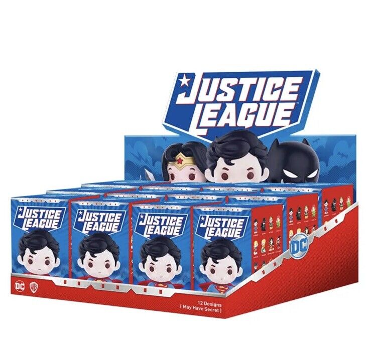 POP MART Warner DC Justice League 1x Random Series Blind box Figure Gift 🇬🇧 - SOScollectible