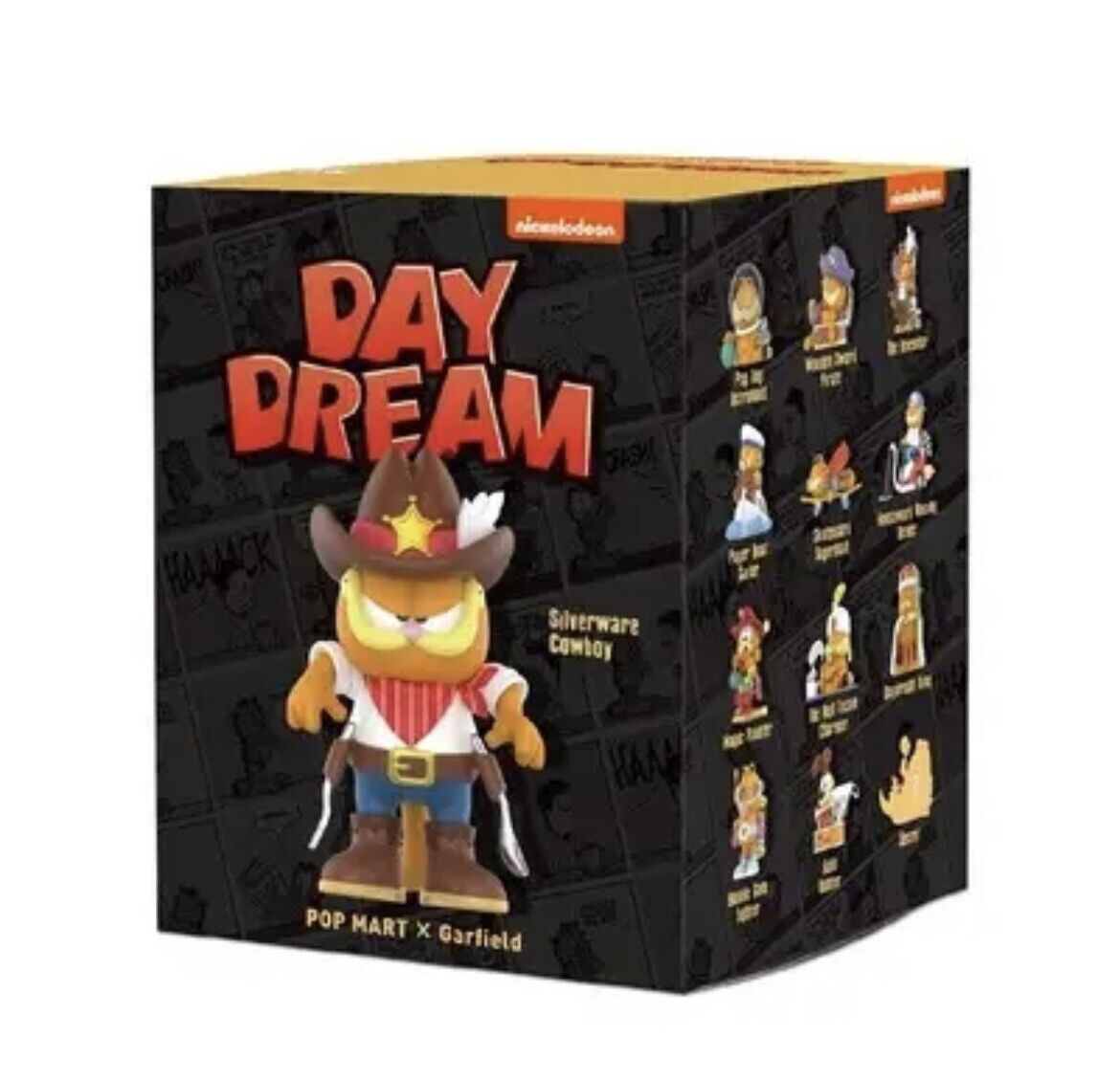 Popmart Garfield Cowboy Daydream Series Movie Cat Blind Box Figure Gift 🇬🇧 - SOScollectible