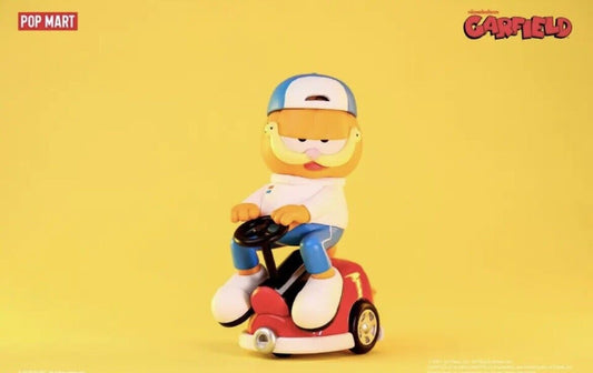 Popmart Garfield Racing Driver Daydream Series Movie Blind Box Figure Gift 🇬🇧 - SOScollectible