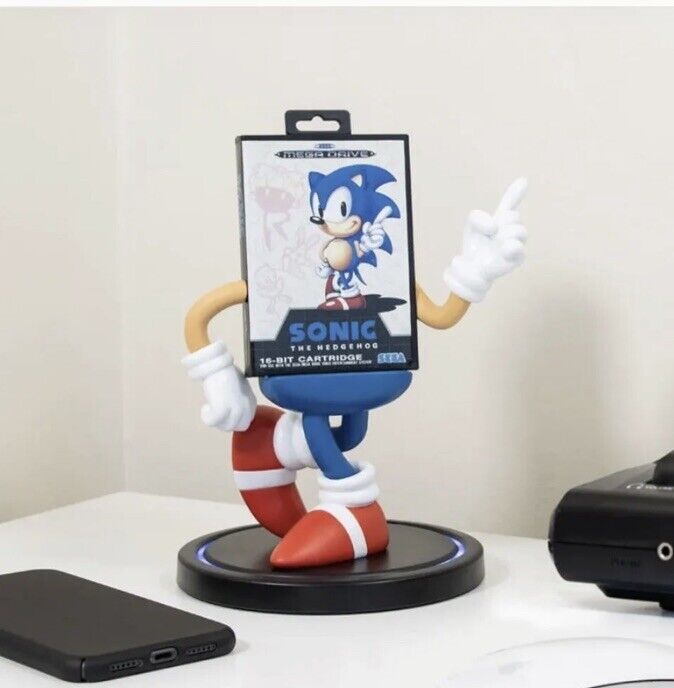 Power Idolz - Wireless Charger Phone - Sonic The Hedgehog SEGA Game Vinyl Qi - SOScollectible