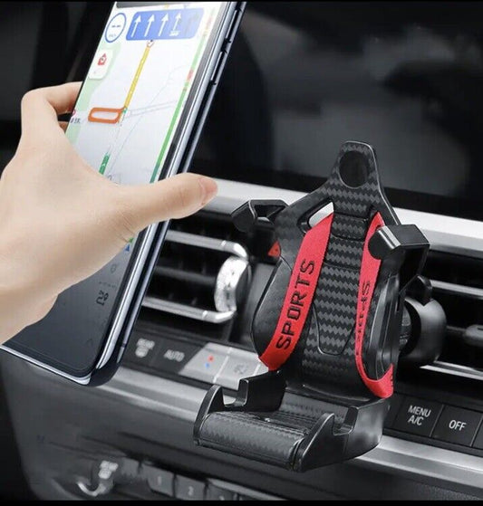 Racing Seat Shape Car Phone Holder Fast Furious Gift Decor New 🇬🇧 - SOScollectible