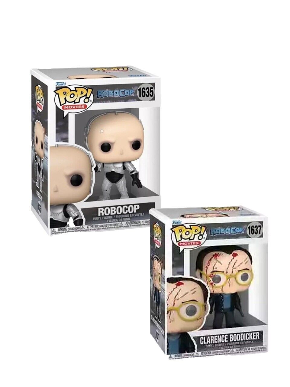 RoboCop Murphy & Boddicker Funko Pop! Vinyl Figure #1635 In Stk Now Movie - SOScollectible