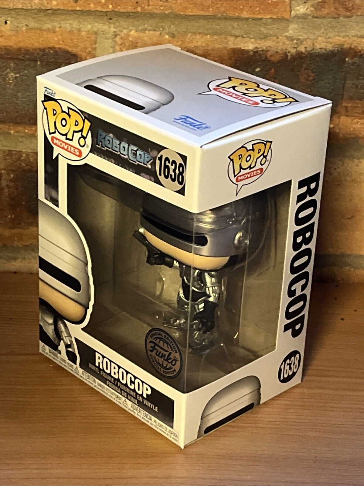 Robocop - Robocop Metallic Special Edition 1638 Funko Pop! Vinyl In Stk Now Cult - SOScollectible