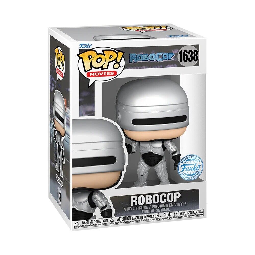 Robocop - Robocop Metallic Special Edition 1638 Funko Pop! Vinyl In Stk Now Cult - SOScollectible