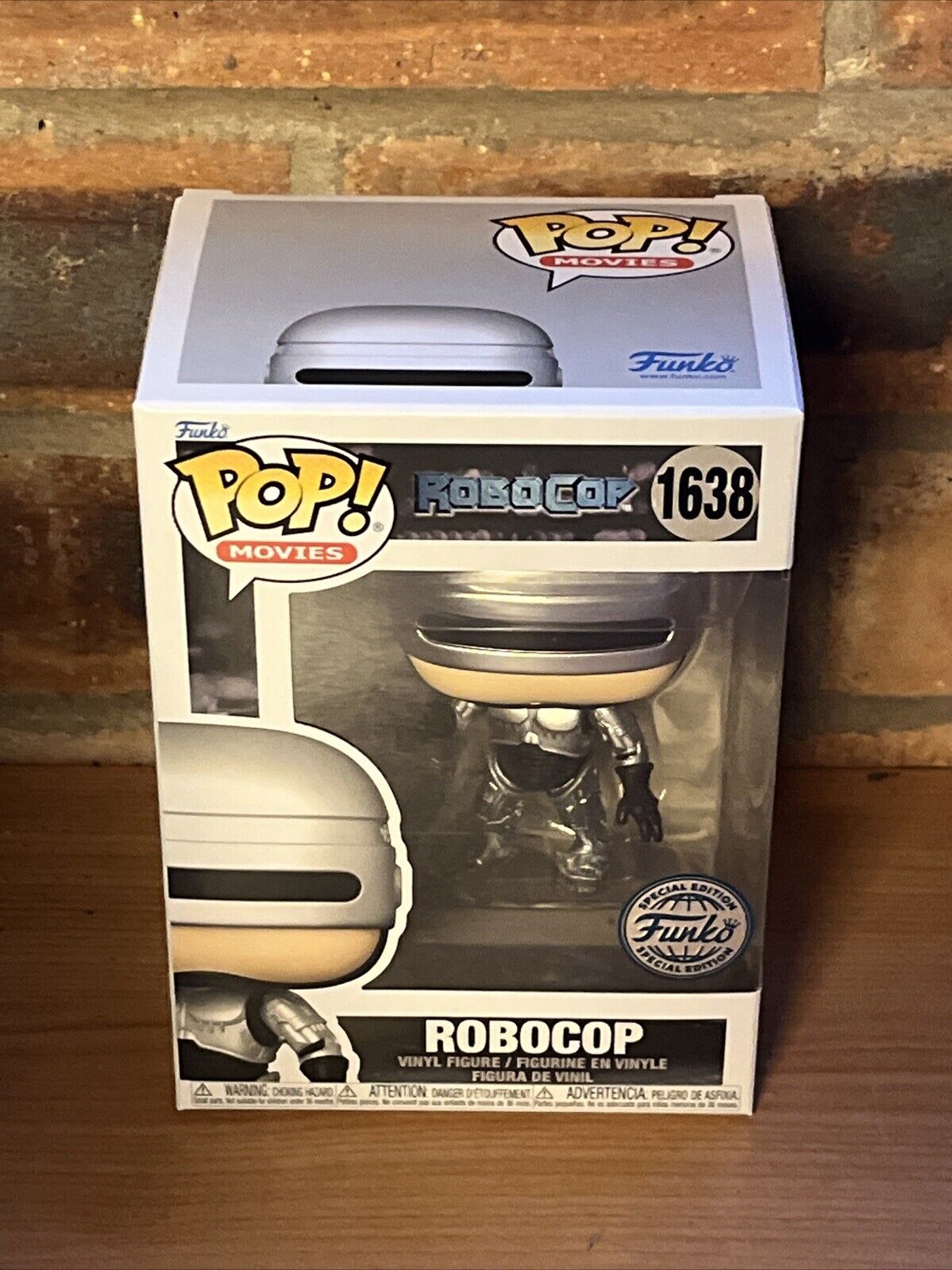 Robocop - Robocop Metallic Special Edition 1638 Funko Pop! Vinyl In Stk Now Cult - SOScollectible