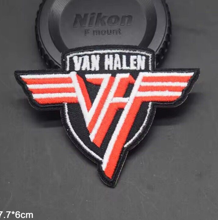 Rock Music Sew / Iron On Embroidered Patch : - Van Halen - SOScollectible