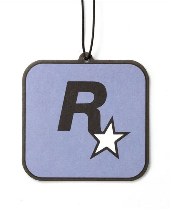 Rockstar R GTA car air freshener UK 🇬🇧 STOCK Grand Theft Novelty Gift 6 - SOScollectible