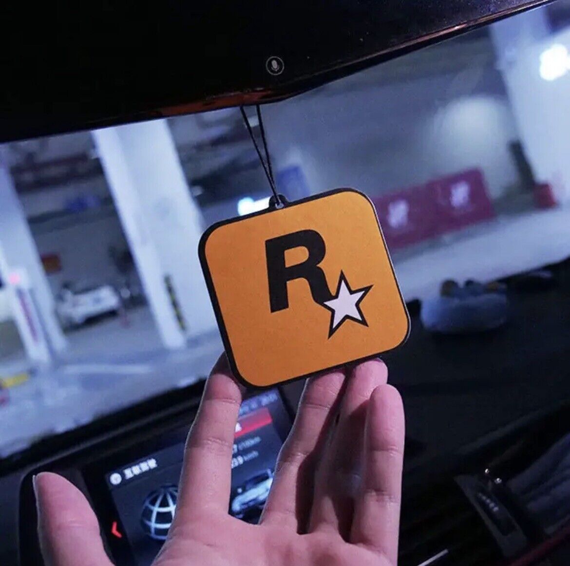 Rockstar R GTA car air freshener UK 🇬🇧 STOCK Grand Theft Novelty Gift 6 - SOScollectible