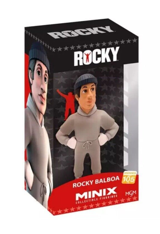 Rocky MINIX Figure Rocky Balboa Training 12cm Official Gift Idea In Stk This Wk - SOScollectible