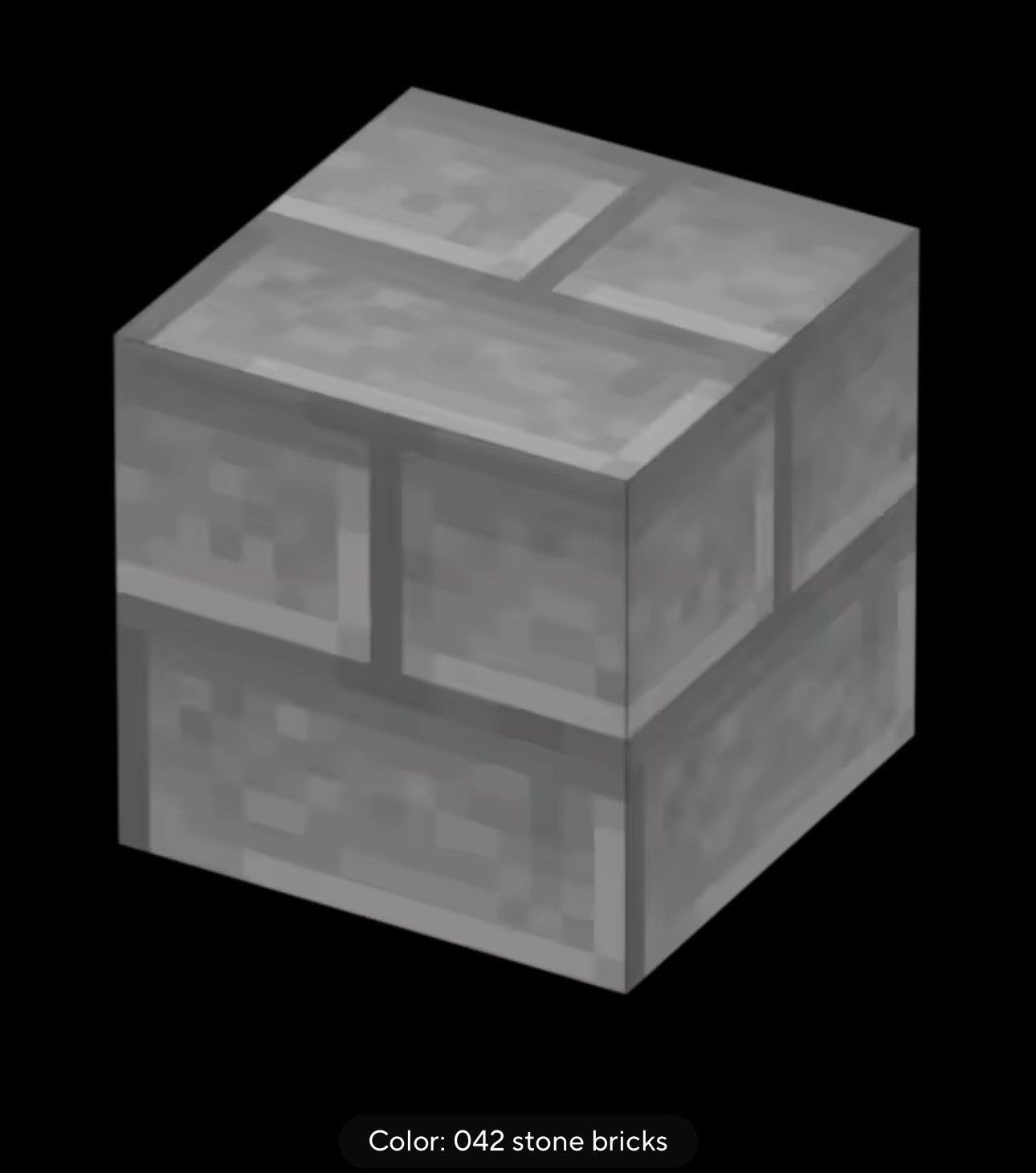 20x STONE BRICK Minecraft Magnetic Block Minecraft Cubes DIY Building Toys Set