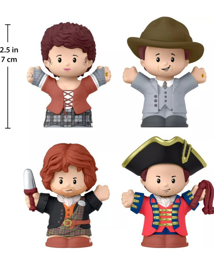 #8203 Little People Collector Outlander TV Show Special Edition Set In Stk 2wks