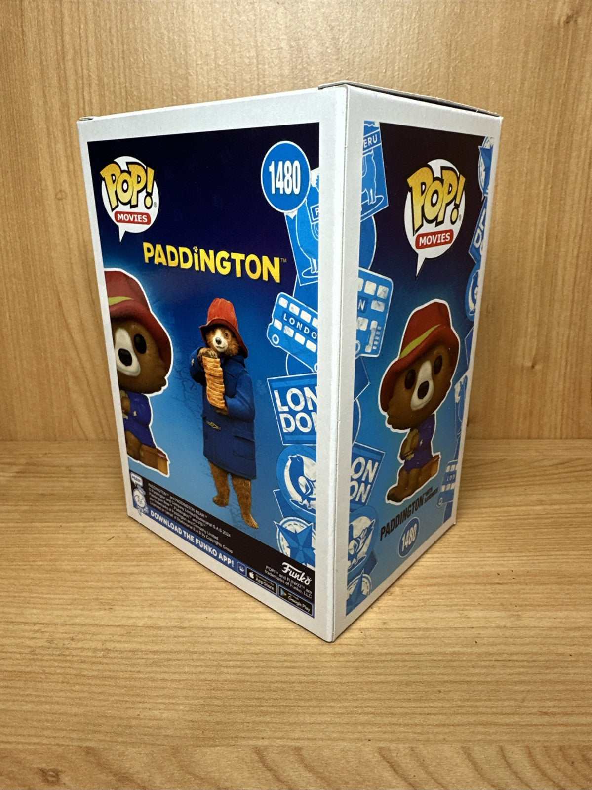 Funko Pop Movies Paddington With Sandwich Peru Funkon #1480 + Free Protector