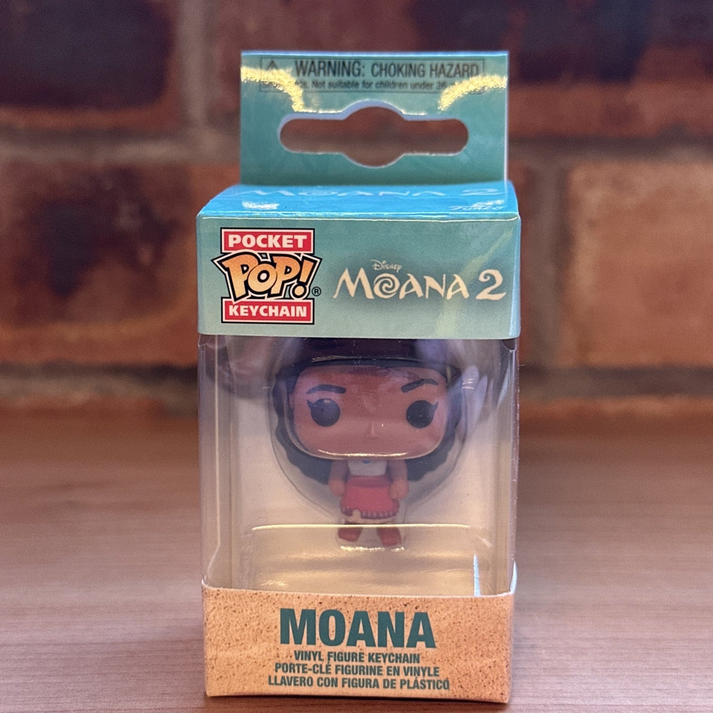 Official Funko POP! Keychain Moana 2 Disney Vinyl Keyring New Cult Movie